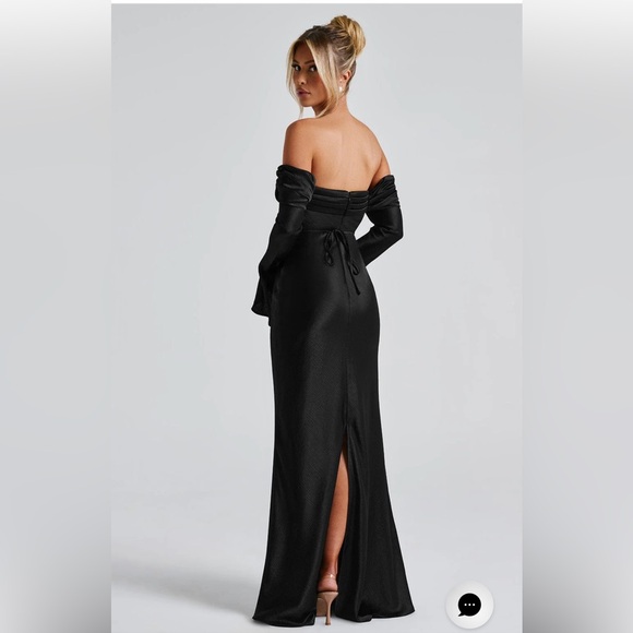 NWT Babyboo SELENE MAXI DRESS - BLACK - Picture 5 of 6